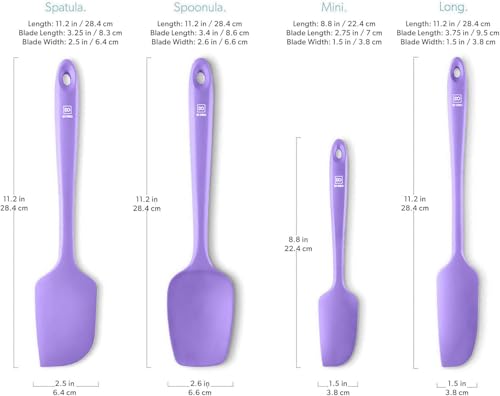 DI ORO Silicone Spatula Set