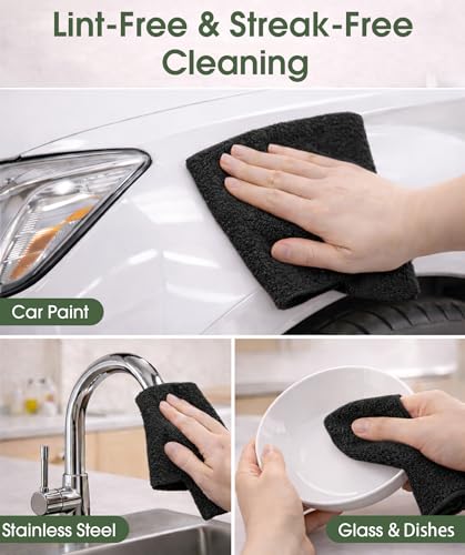 Microfiber Cleaning Cloth Roll (100 Count)