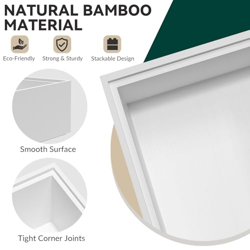 Bamboo Kitchen Drawer Organizer (2 Count)