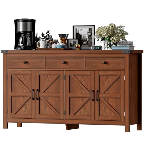 63" Sideboard Buffet Cabinet with Storage