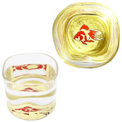 Goldfish sake cup
