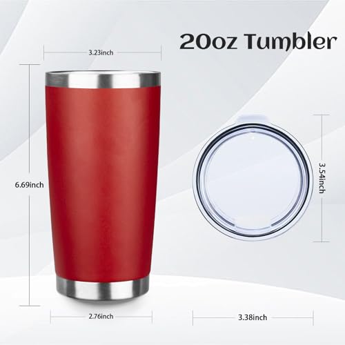 20oz Stainless Steel Travel Coffee Tumbler