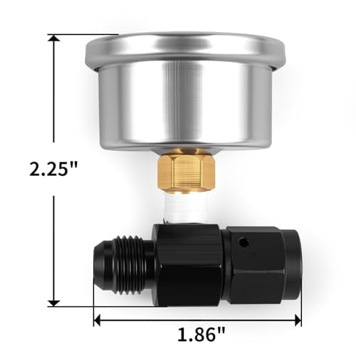 Universal 0 100psi Fuel Pressure Gauge 1