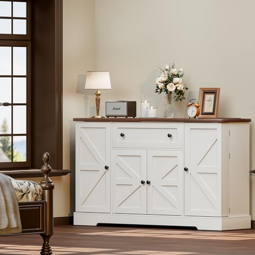 55.1" Buffet Cabinet with Storage