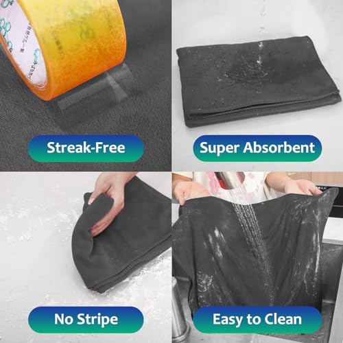 3 Pcs Extra Large Microfiber Cleaning Cloth (3 Count)