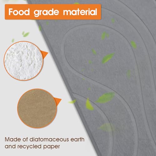 Large Stone Drying Mat for Kitchen Counter