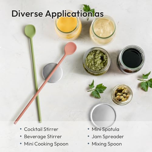 9.9" Silicone coffee stirrer