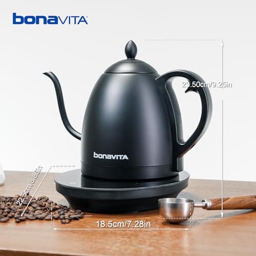 Cosmopolitan 1.0L Gooseneck Electric Kettle