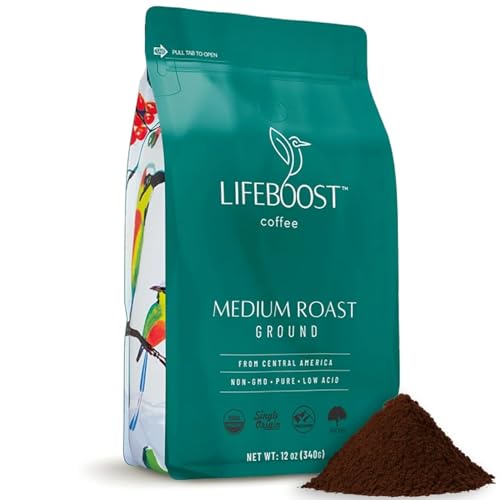 Coffee Ground Medium Roast Coffee (12 Ounce)