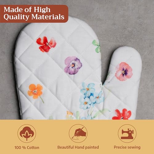 Maison d'Hermine Oven Gloves 100% Cotton Oven Mitt