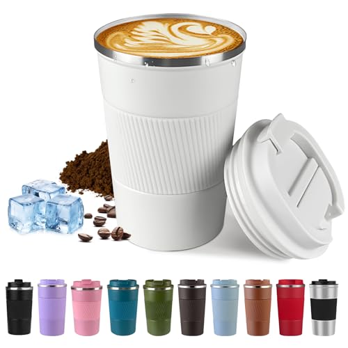 Vacuum Insulated Stainless Steel Travel Coffee Mug