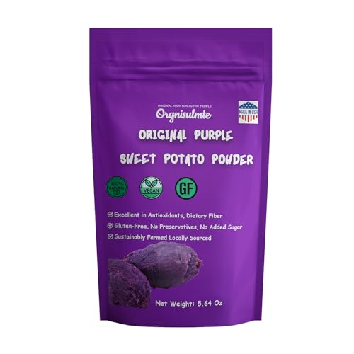 Original Purple Sweet Potato Powder 100% Pure Natural Premium Purple Yam Powder for Food Coloring No GMO Vegan Friendly 5.64Oz (5.64 Ounce)