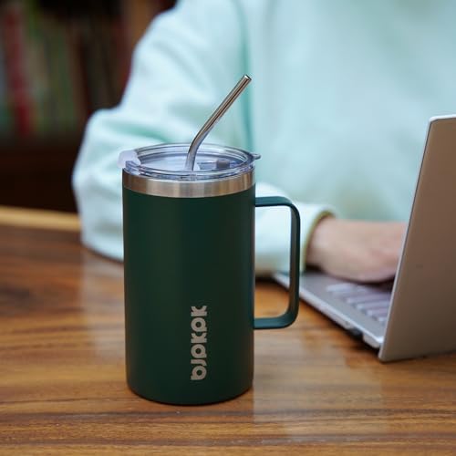 25oz Insulated Coffee Mug with Handle