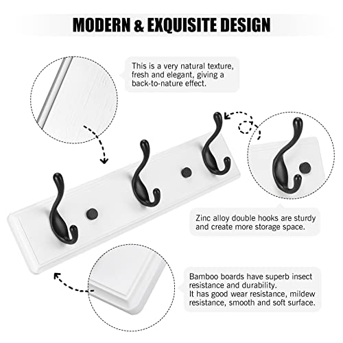 Heavy Duty Wooden Coat Rack