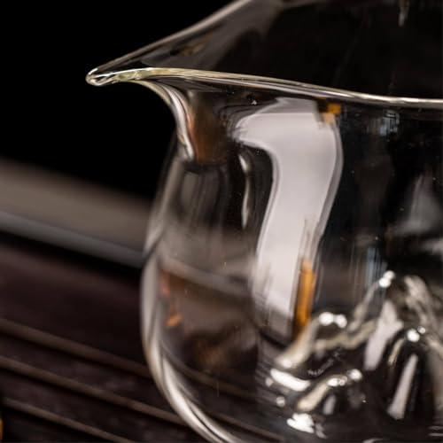 Glass Teapot Set with Infuser Semi Automatic Dragon Tea Set