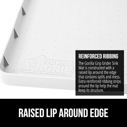 Waterproof Silicone Under Sink Mat (330 sq in)