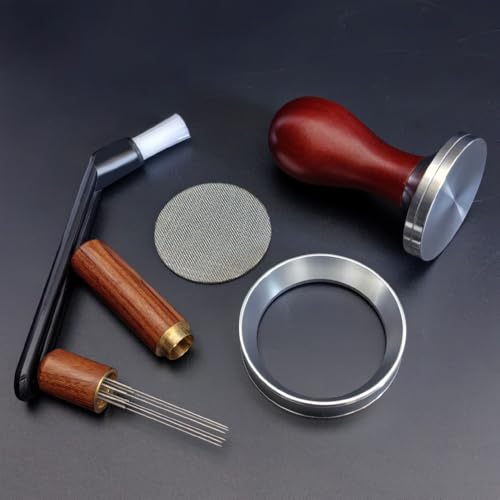 5Pcs Set Espresso Tamper 51mm Accessories Kit