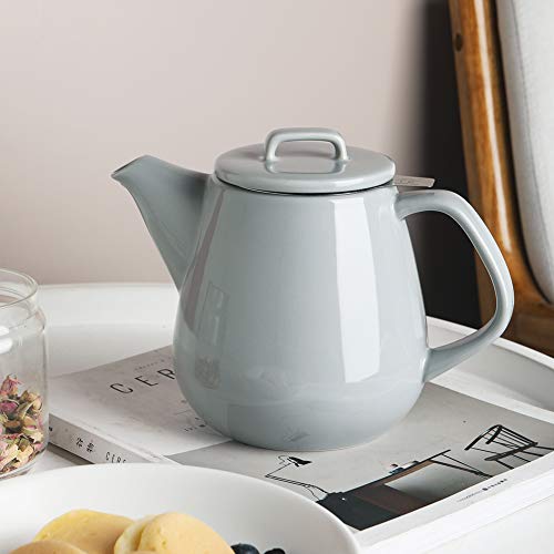 Sweejar 40oz Tea pot with Removable Stainless Steel Infuser