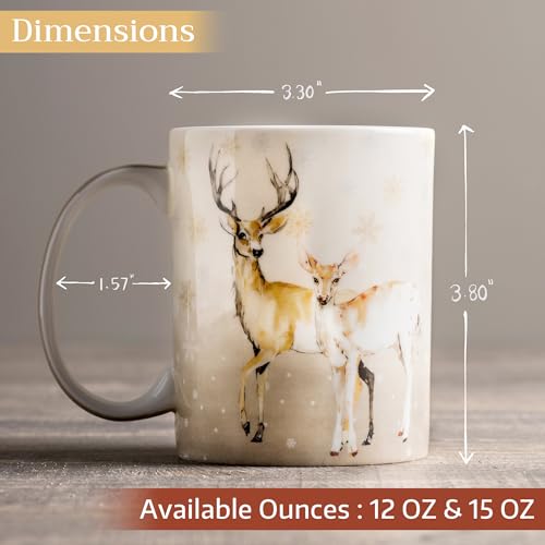Coffee Mug with Handles Tea Cups