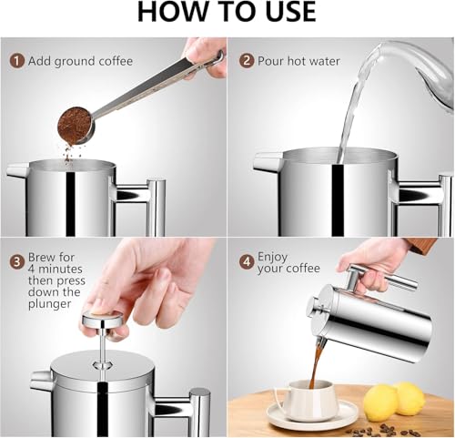 French Press Coffee Maker (20 Ounce)