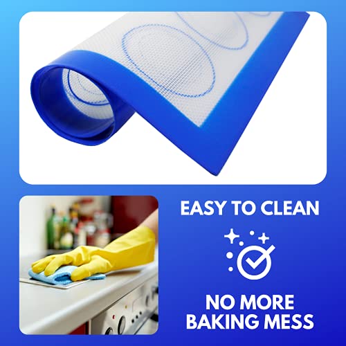 Silicone Baking & Cookie Mats 2 Pack