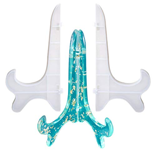 Display Stand Resin Mold Plate Stands Silicone Plate Holder