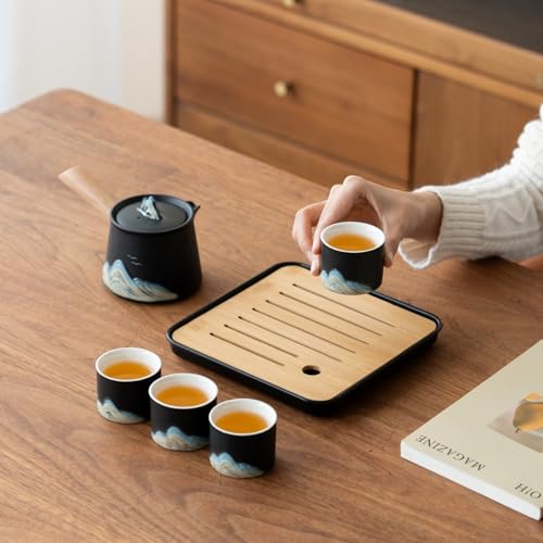 Portable Chinese Tea Set with Carry Bag