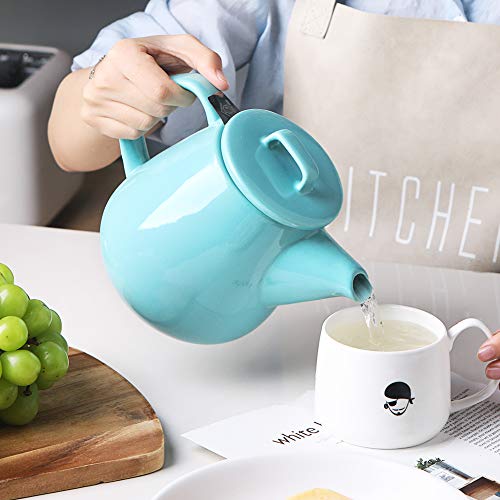 Sweejar 40oz Tea pot with Removable Stainless Steel Infuser