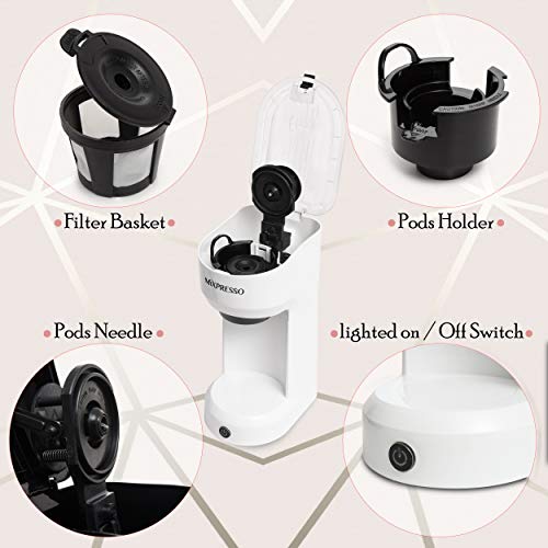 Single Serve Coffee Maker K Cup Coffee Maker for K Pods & Grounds