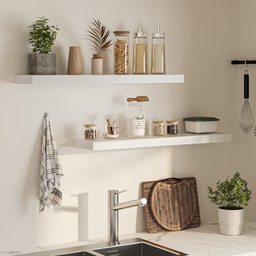 40 Inch Floating Shelves for Wall (2 Count)