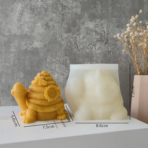 Honeycomb Turtle Flower Animal Resin Mold