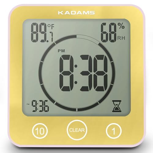 Shower Clock Waterproof Bathroom Timer