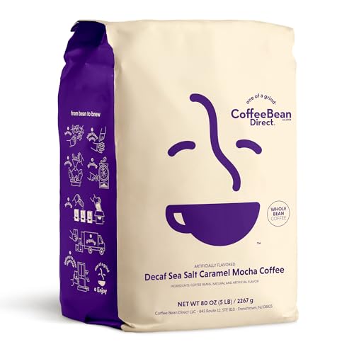 Decaf Sea Salt Caramel Mocha Flavored (80 Ounce)