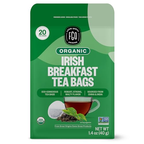 Organic Irish Breakfast Tea (20 Count)