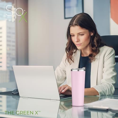 22 oz Insulated Coffee Tumbler with Leakproof Lid