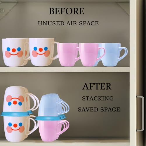 Coffee Mug Organizers and Storage (6 Count)