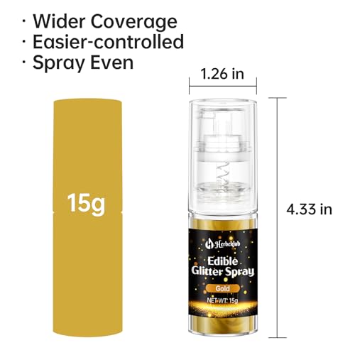 Gold Edible Glitter