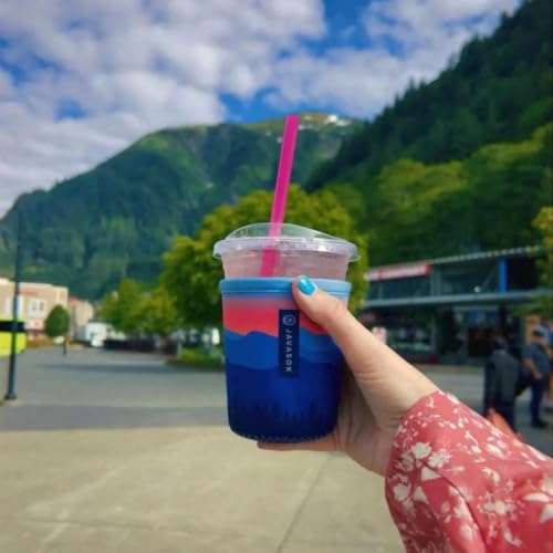 JavaSok Iced Coffee & Cold Soda Insulated Neoprene Cup Sleeve