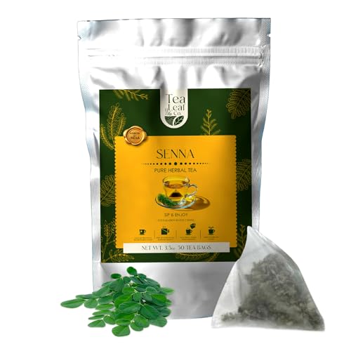 Tealeaf & Co. Senna Tea Blended with Fresh Herbs (7.055 Ounce)