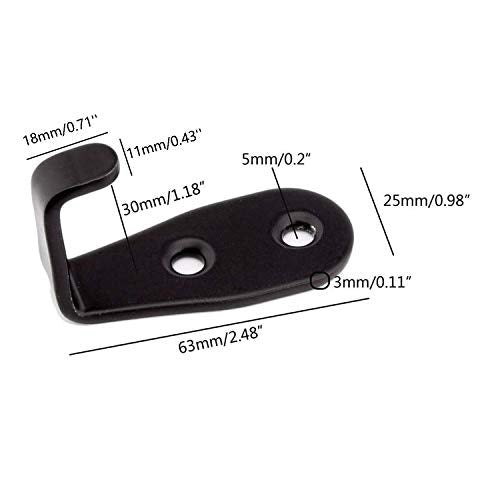 Heavy Duty Wall Hooks (10 Count)
