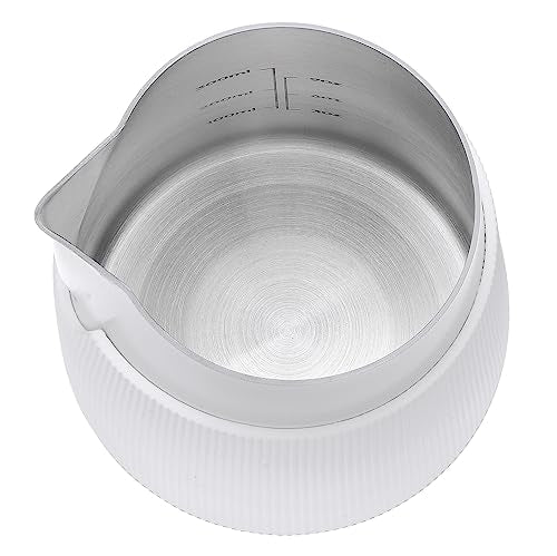 Handleless Milk Pitcher with Sharp Spout
