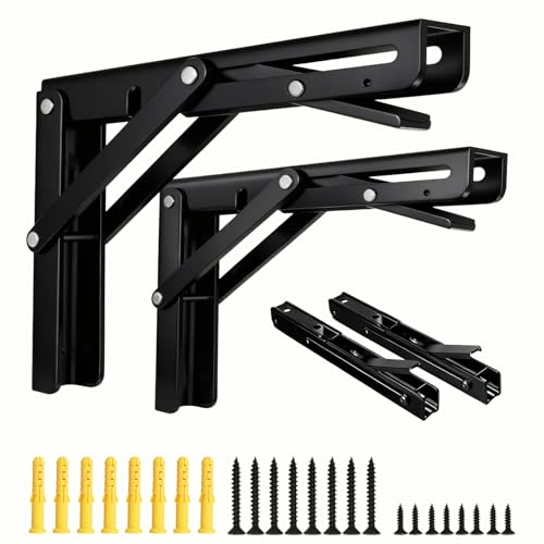 Folding Shelf Brackets (4 Count)