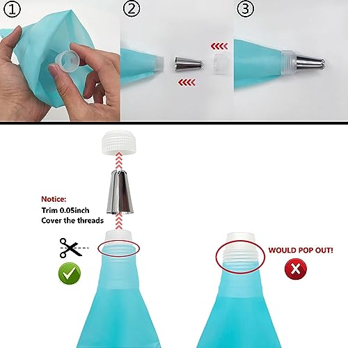 Piping Bags and Tips Set