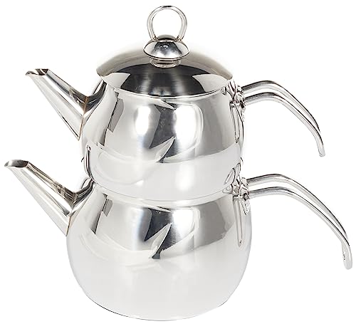 Belinay Teapot Set Medium Silver (2 Count)