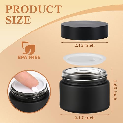 Glass Jars with Lids (24 Count)