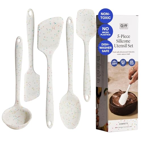 5 Piece Silicone Kitchen Utensils Set (5 Count)
