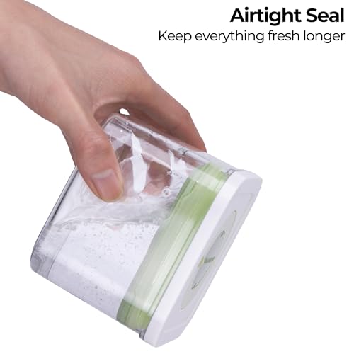 Pop Airtight Food Storage Containers with Date Recording Lids (7 Count)
