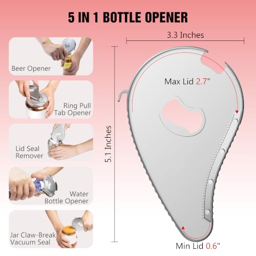 Multifunction Bottle Opener