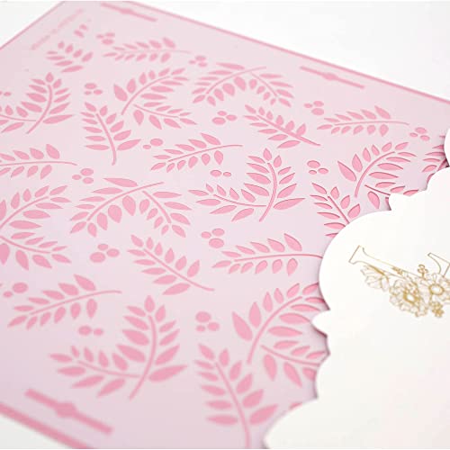 Cake Decorating Stencil for Tall Buttercream Cake