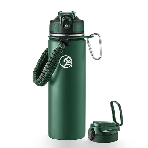 24oz Insulated Stainless Steel Travel Water Bottle